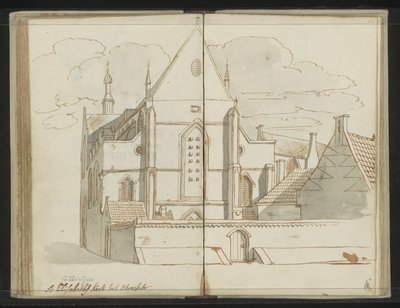 Catharijnekerk i Utrecht af Johannes Huibert Prins