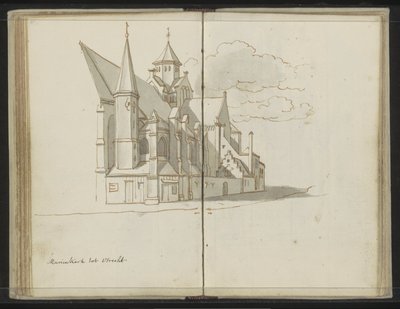 Mariakerk i Utrecht af Johannes Huibert Prins