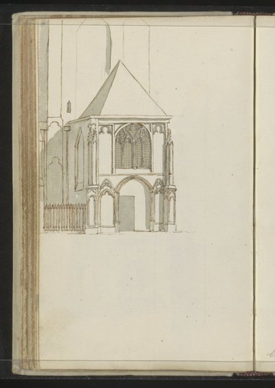 Gamle Kirke i Delft af Johannes Huibert Prins