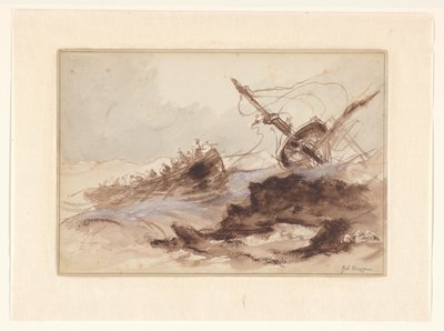 Forlis af Johannes Huygens (signed by artist)