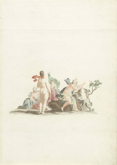 Diana og hendes nymfer af Johannes Jacobsz van den Aveele (attributed to)