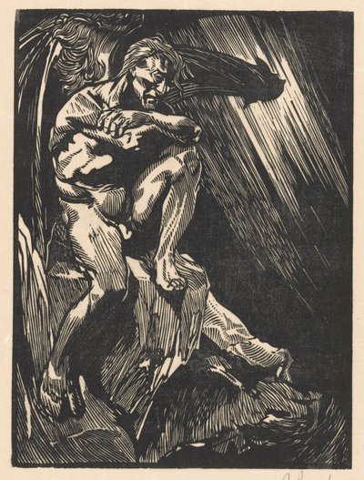 Satan af Johannes Josephus Aarts (signed by artist)