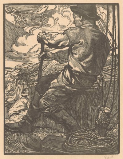 Nysgerrig Arbejder af Johannes Josephus Aarts (signed by artist)