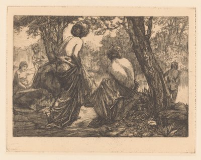 Badende kvinder af Johannes Josephus Aarts