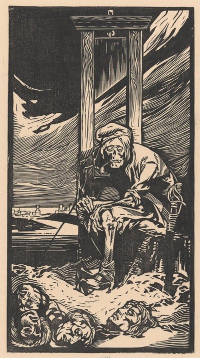 Døden ved Guillotinen af Johannes Josephus Aarts