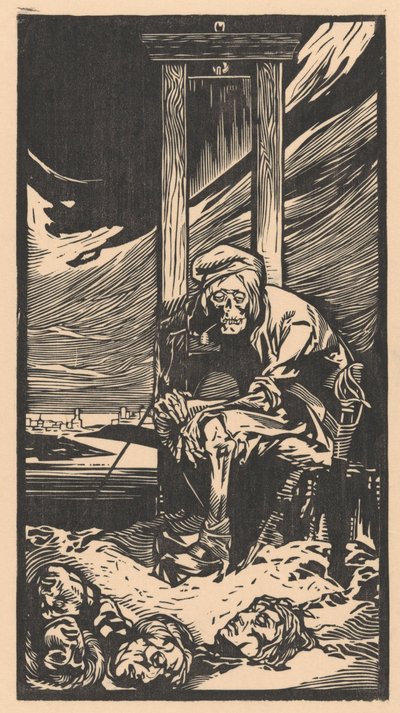 Døden ved Guillotinen af Johannes Josephus Aarts