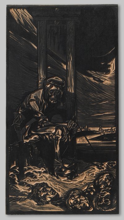 Døden ved Guillotinen af Johannes Josephus Aarts