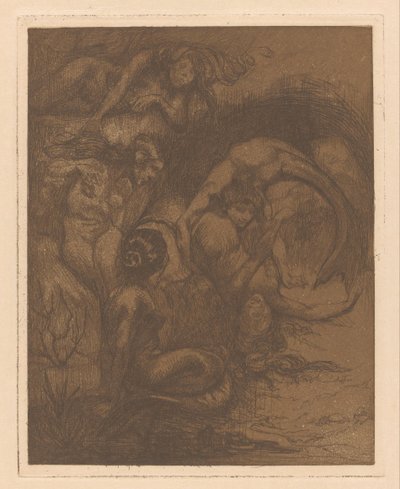 Fem havfruer af Johannes Josephus Aarts