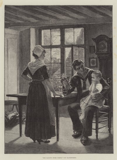 Sømandens Hjemkomst af Johannes Karel Christian Klinkenberg