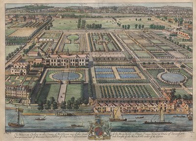 Beaufort House, Chelsea af Johannes Kip