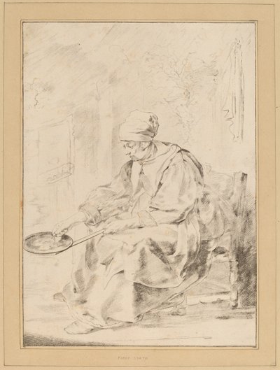 Pandekagekvinde, 1768. af Johannes Kornlein
