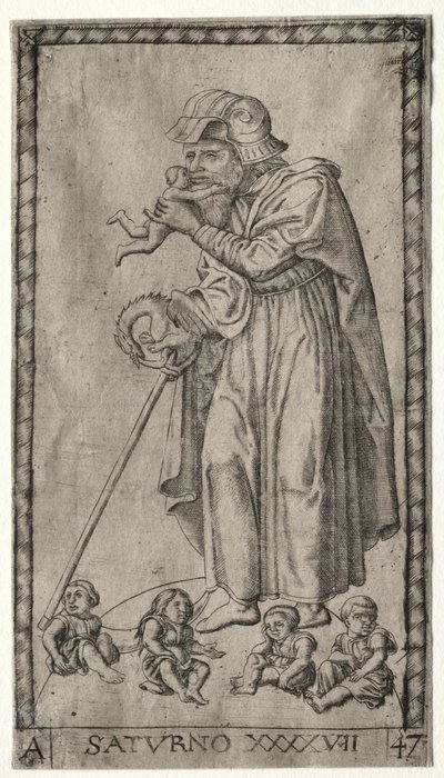 Saturn, 1547. af Johannes Ladenspelder