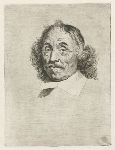Portræt af Maarten Harpertszoon Tromp af Johannes Pieter de Frey