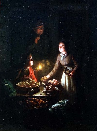 Frugtsælgeren af Johannes Rosiere
