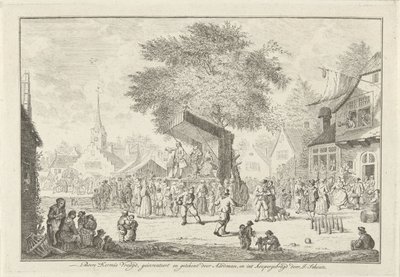Landmandsmesse i Landsbyen, ca. 1750 Farmer