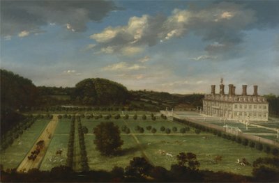 En udsigt over Bayhall, Pembury, Kent af Johannes Siberechts