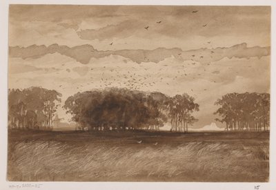 Rookery i Nordbrabant af Johannes Tavenraat (signed by artist)