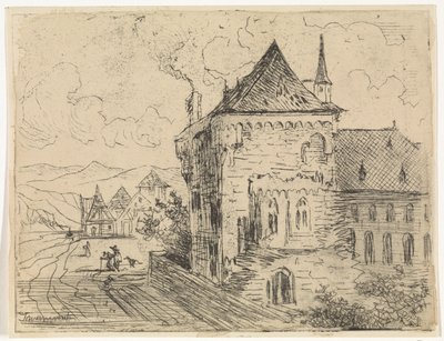 Bygning i Boppard af Johannes Tavenraat