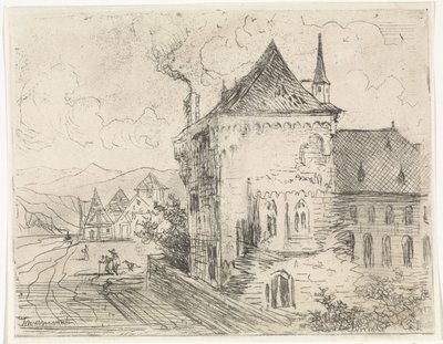 Bygning i Boppard af Johannes Tavenraat