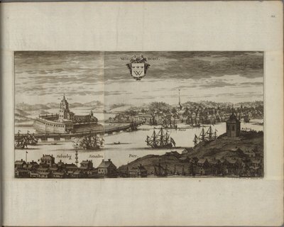 Vue de Vyborg (Rusland) - Udsigt over Vyborg, af Aveelen, Johannes van den (1655-1727). Kobberstik, Mellem 1667 og 1700. Nationalmuseum Stockholm af Johannes Van den Aveele