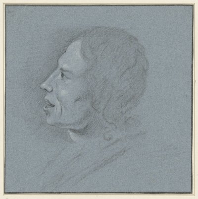 Selvportræt af kunstneren Johannes Ziesenis af Johannes Ziesenis