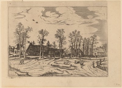 Gårde af Johannes and Lucas van Doetechum after Master of the Small Landscapes