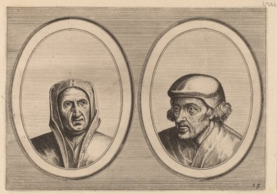 "Beveynsde Hil" and "Listighe Jorden" af Johannes and Lucas van Doetechum after Pieter Bruegel the Elder