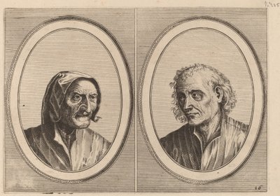 "Foockel Frons-muyl" og "Pietje Hard-loop" af Johannes and Lucas van Doetechum after Pieter Bruegel the Elder