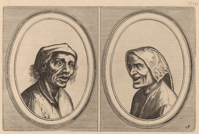 "Goe Geurtjen" og "Kribbighe Babbe" af Johannes and Lucas van Doetechum after Pieter Bruegel the Elder