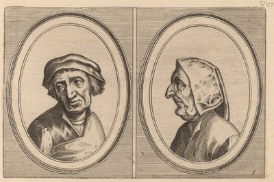 "Goelijeke Floor" og "Kinne Snavels" af Johannes and Lucas van Doetechum after Pieter Bruegel the Elder