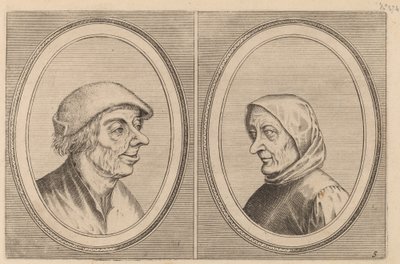"Mondighe Melis" og "Smeerighe Els" af Johannes and Lucas van Doetechum after Pieter Bruegel the Elder
