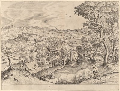 Den belgiske vogn af Johannes and Lucas van Doetechum after Pieter Bruegel the Elder