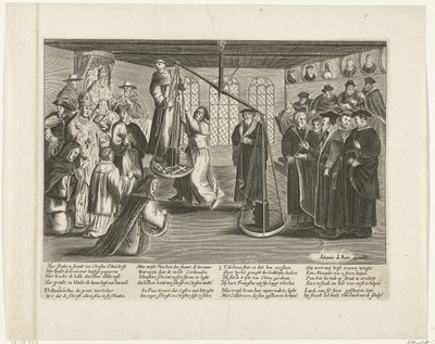 Vejning af Bibelen, 1660 af Johannes de Ram