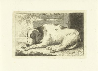 sovende hund af Johannes van Cuylenburgh