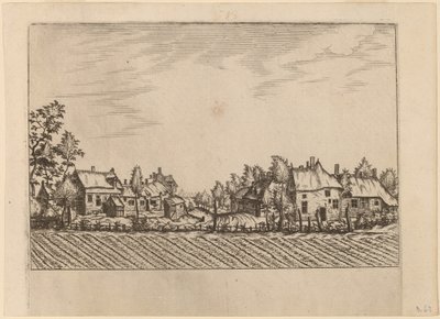 Gårde af Johannes van Doetechum, the Elder and Lucas