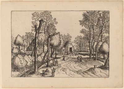 Gårde af Johannes van Doetechum, the Elder and Lucas