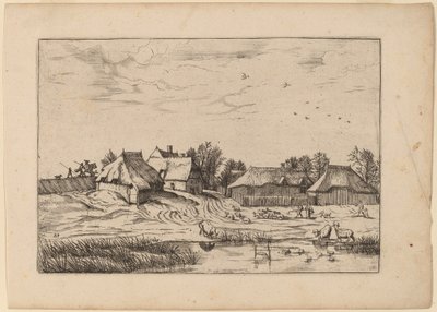 Gårde af Johannes van Doetechum, the Elder and Lucas