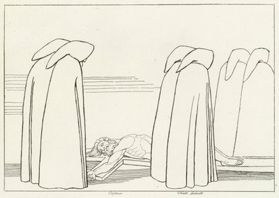 Hyklere, Inferno, Canto 23 (gravering) af John (after) Flaxman
