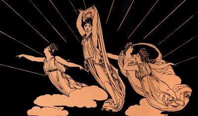 Scene fra Odysseen af Homer (print) af John (after) Flaxman