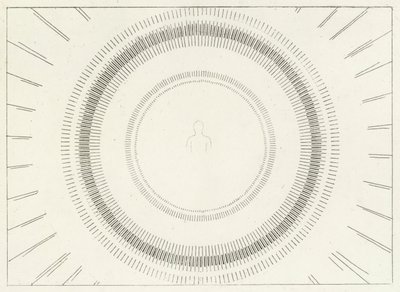 The Beatific Vision, Paradise, Canto 33 (gravering) af John (after) Flaxman