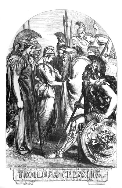 Troilus og Cressida af John (after) Gilbert