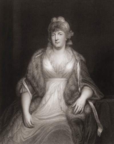 Prinsesse Wilhelmina af Preussen. Portræt af John (after) Hoppner