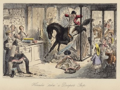 John Leech illustration til Mr Sponge