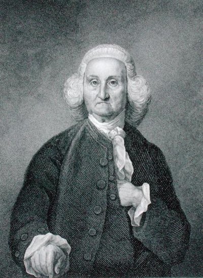 Jonathan Trumbull (1710-85) graveret af E. Mackenzie (gravering) af John (after) Trumbull