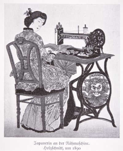 Japansk symaskine af Walter Charles Mills