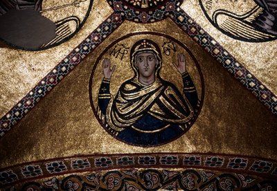Mosaik af Katholikon (Catholicon), Hosios Loukas kloster (UNESCOs verdensarvsliste af Walter Charles Mills