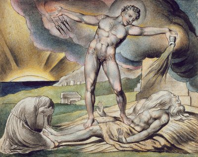 Satan slår Job med bylder, side 6 fra 