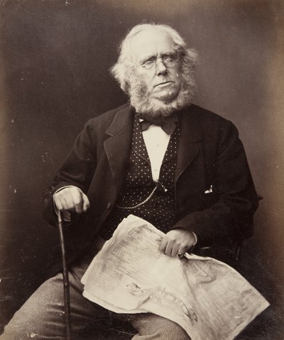 Mr James Playfair, Glasgow, 1855 af John Adamson