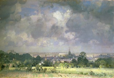 Udsigt over Norwich af John Alfred Arnesby Brown