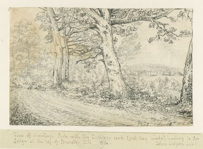 Armitage Park: pentegning, 1814 af John Allport